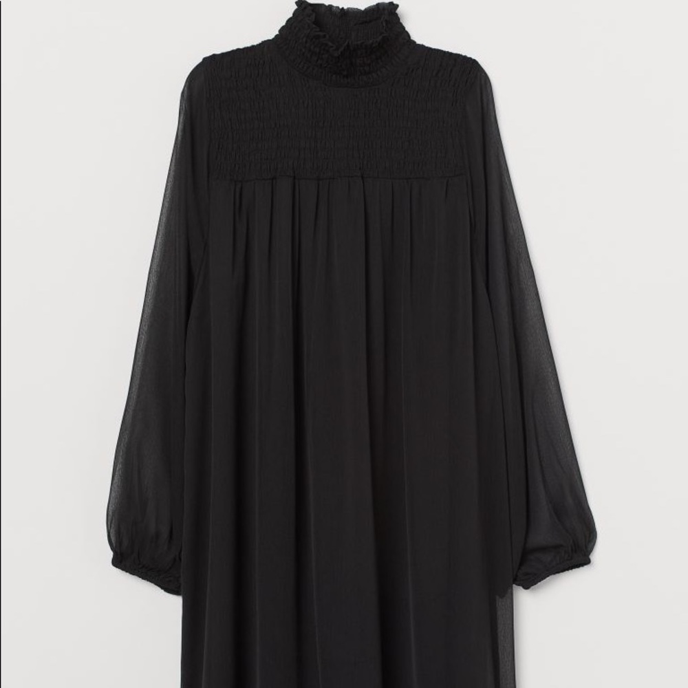 Dress with smocking
